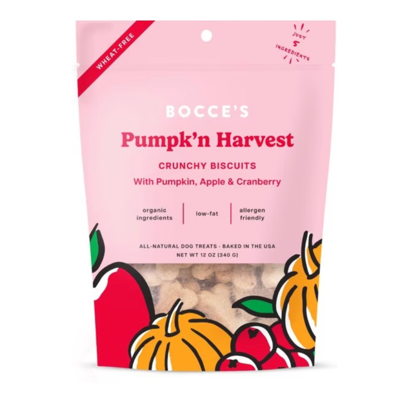 Bocce's Pumpk'n Harvest Biscuits 12 oz
