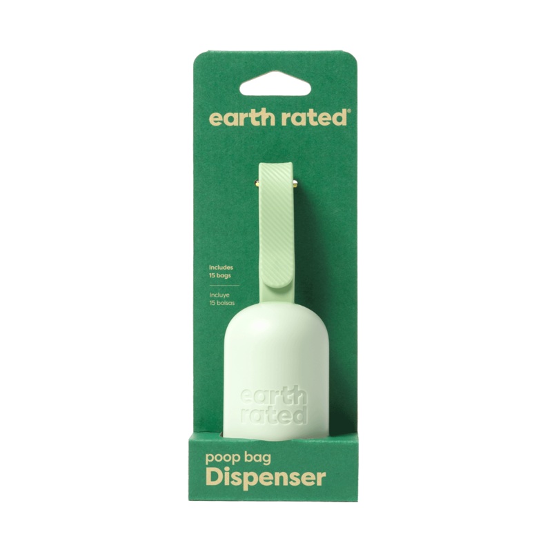 Earth Rated Dispenser with Unscented Poop Bags