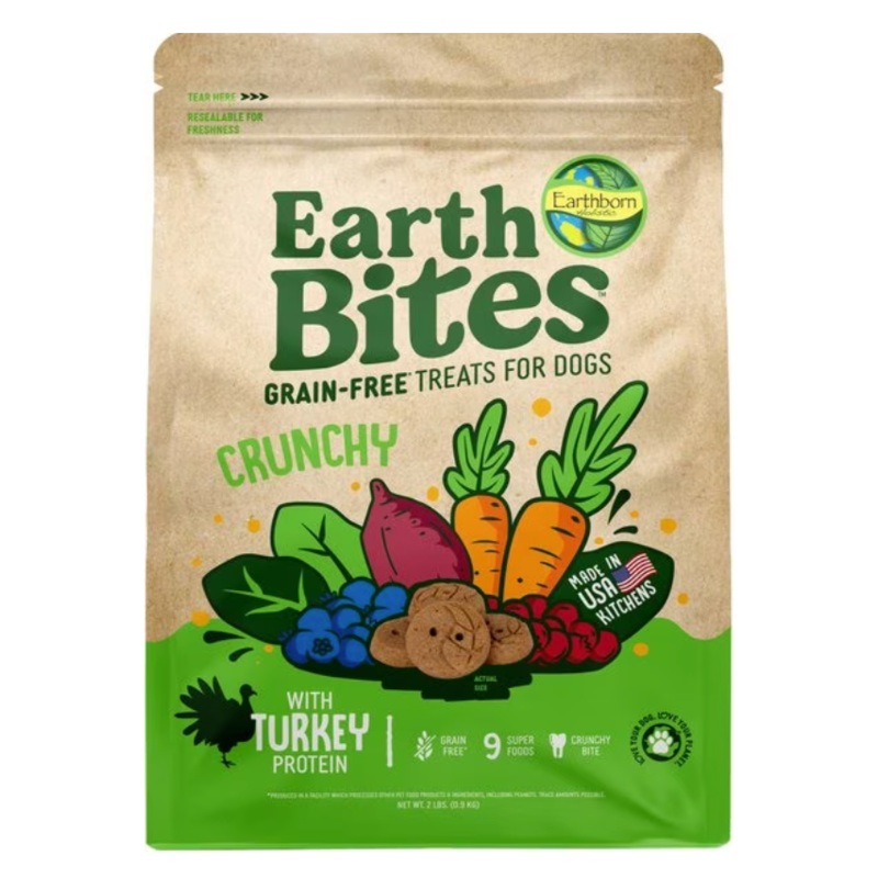 Earthborn Holistic EarthBites Grain Free Turkey & Pumpkin Treats