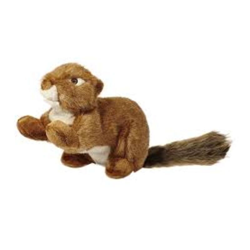 Fluff & Tuff Red The Squirrel Squeakerless