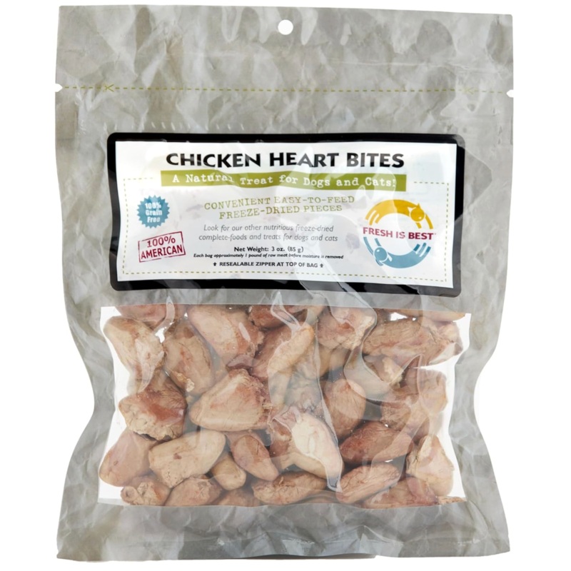 Fresh is Best Chicken Heart Bites 3 oz.