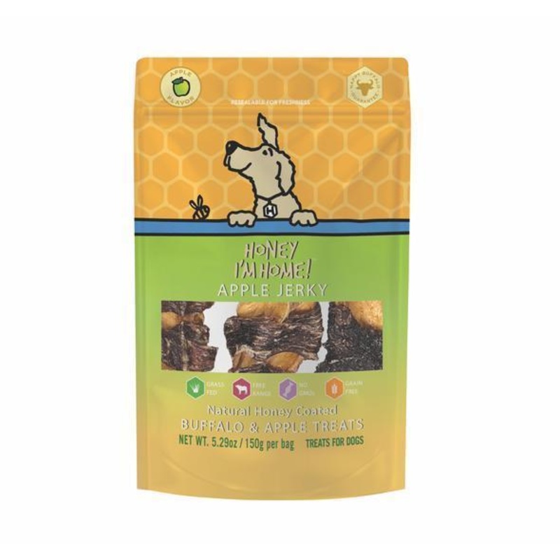 Honey I'm Home Buffalo Apple Jerky 5.29 oz.