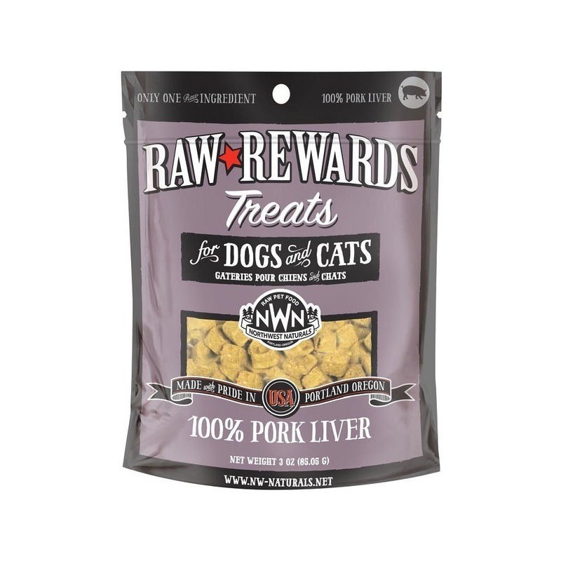 Northwest Naturals Freeze Dried Pork Liver 3 oz.