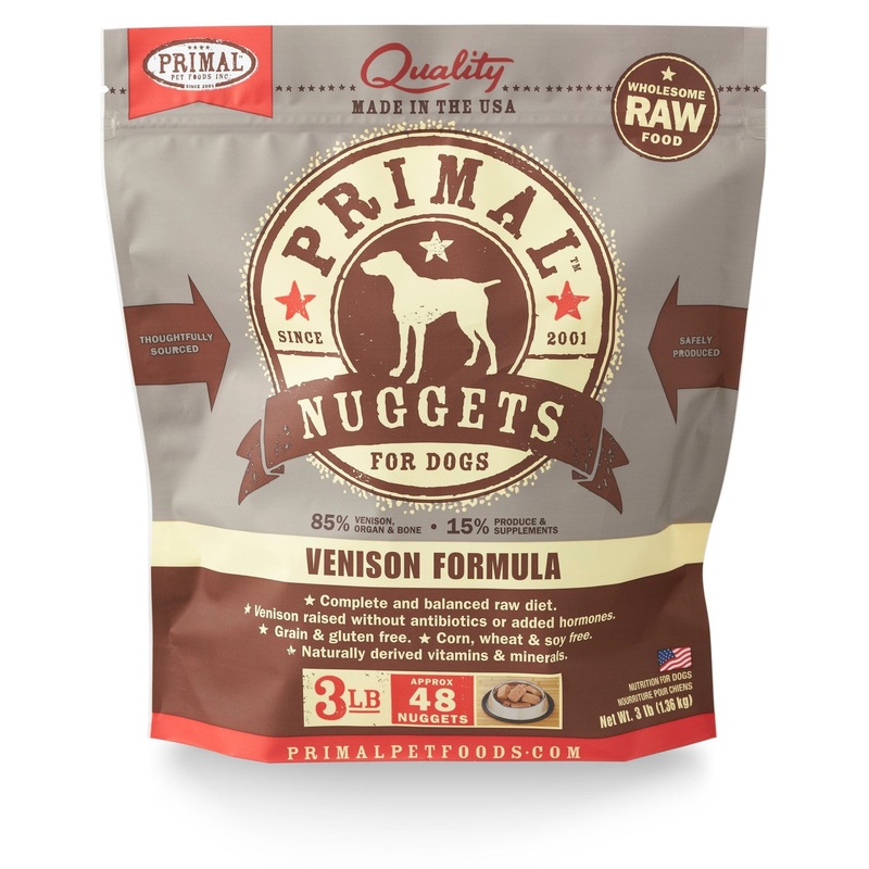 Primal Raw Frozen Venison Formula