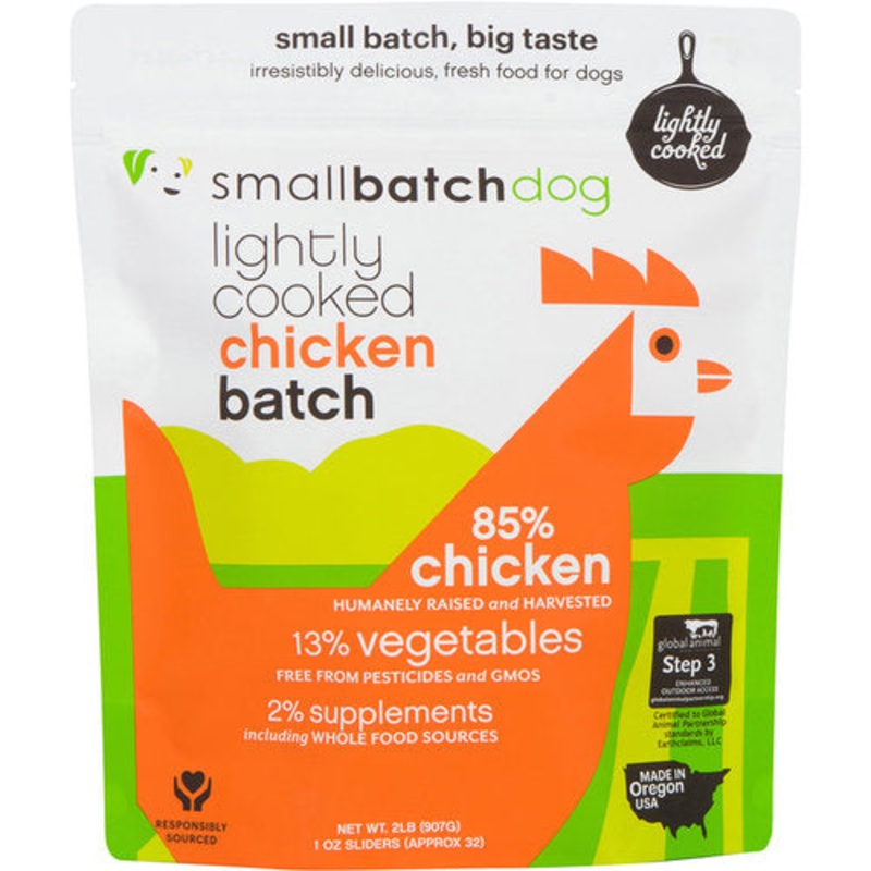 Small Batch Lightly Cooked Chicken