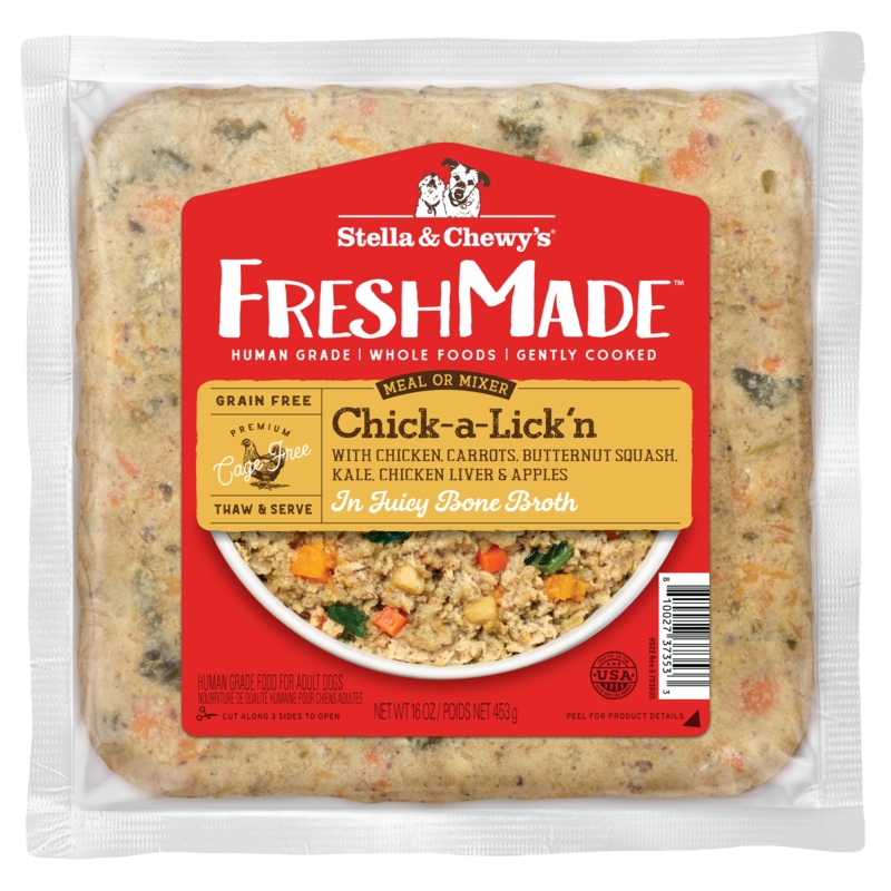 Stella & Chewy's Frozen Gently Cooked Chick-a-Lick'n