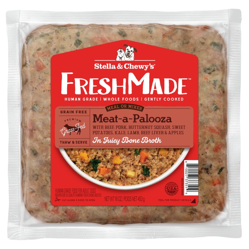 Stella & Chewy's Frozen Gently Cooked Meat-a-Polooza