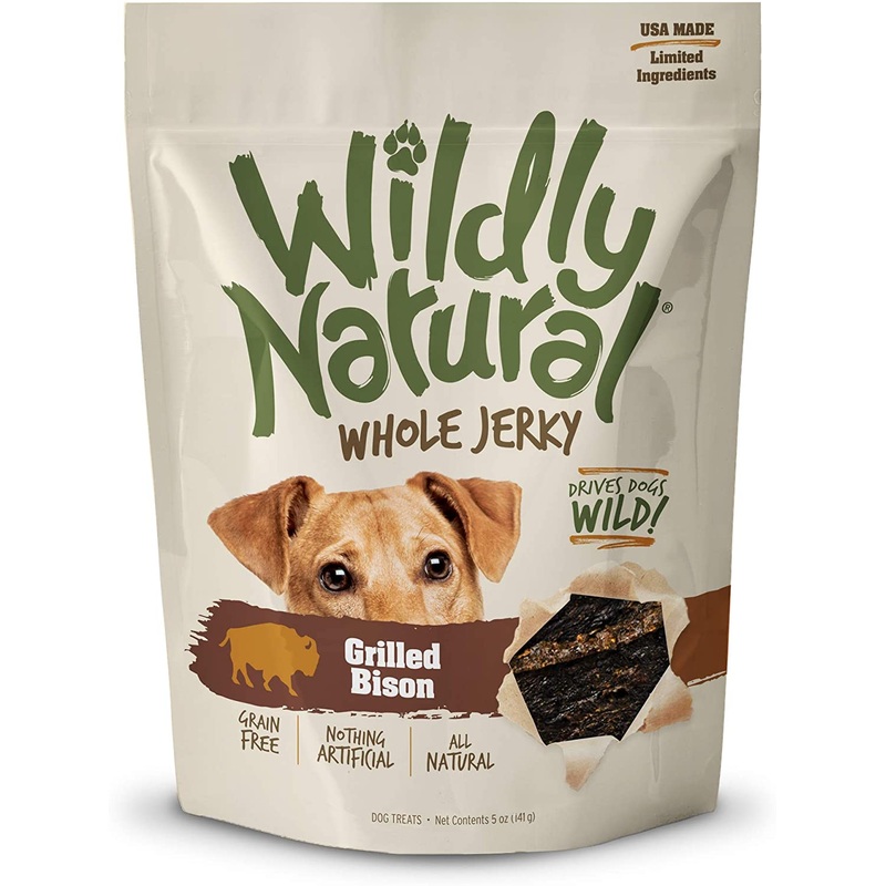 Wildly Natural Whole Jerky Grilled Bison 5 oz.