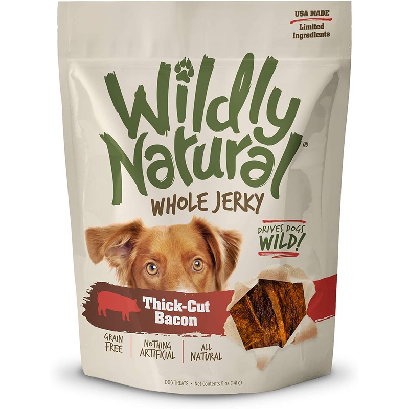 Wildly Natural Whole Jerky Thick Cut Bacon 5 oz
