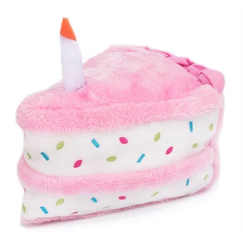 Zippy Paws Birthday Cake Toy