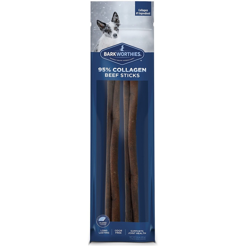 Barkworthies Odor Free Collagen 12" Beef Stick 2 Pack