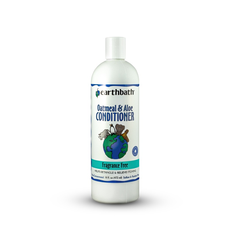Earthbath Fragrance Free Oatmeal & Aloe Conditioner 16 oz.
