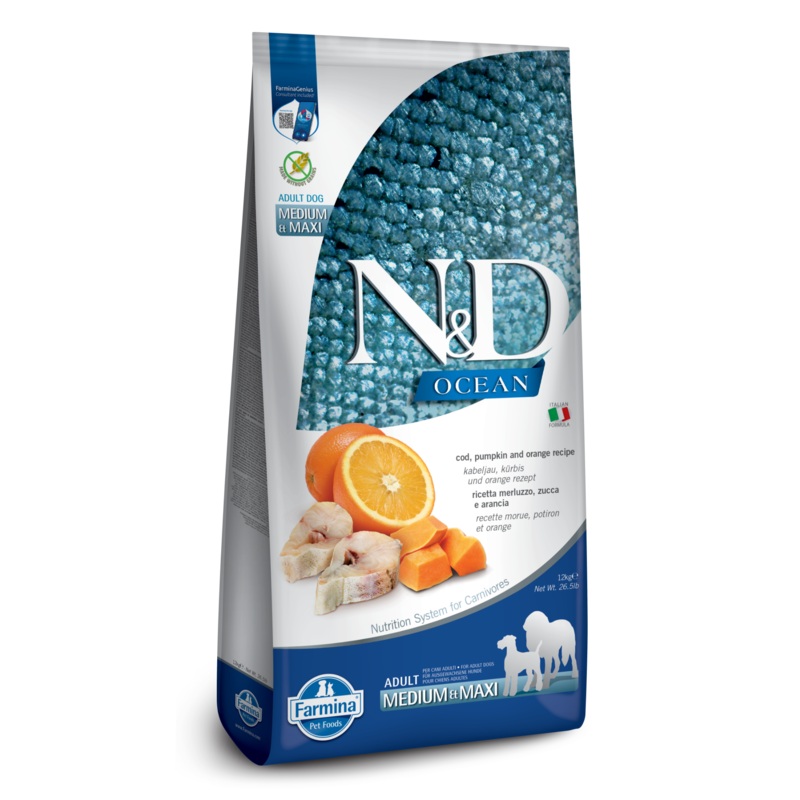 Farmina N&D Ocean Cod, Pumpkin & Orange
