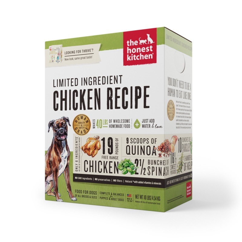 Honest Kitchen Limited Ingredient Chicken Recipe