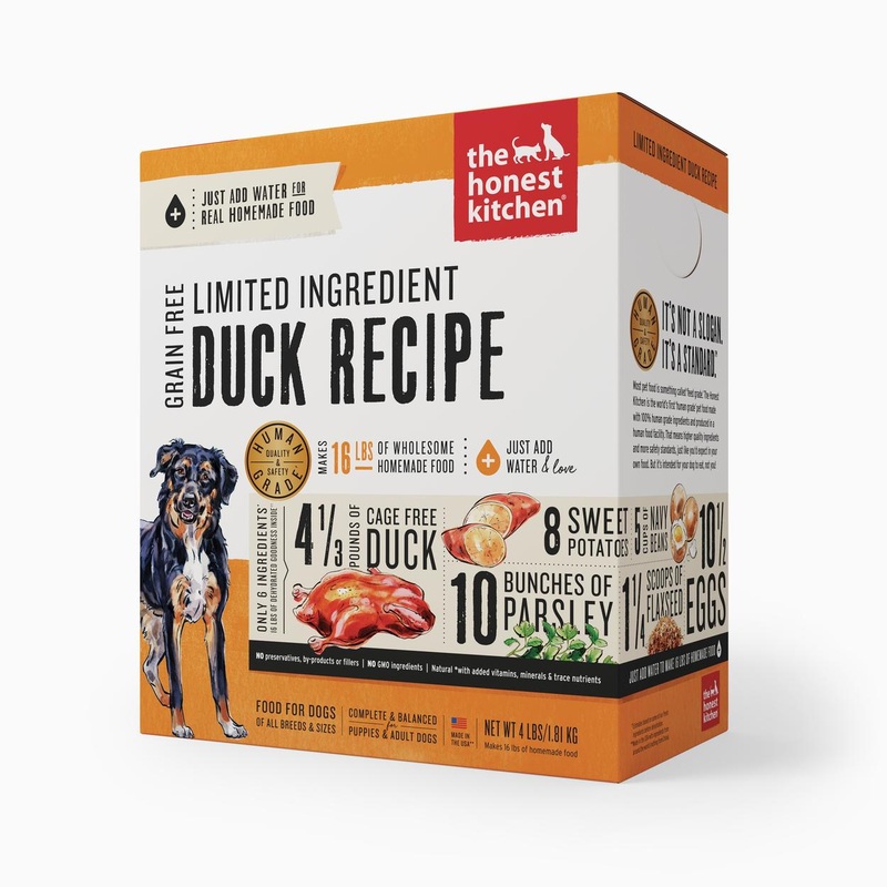 Honest Kitchen Limited Ingredient Duck Recipe
