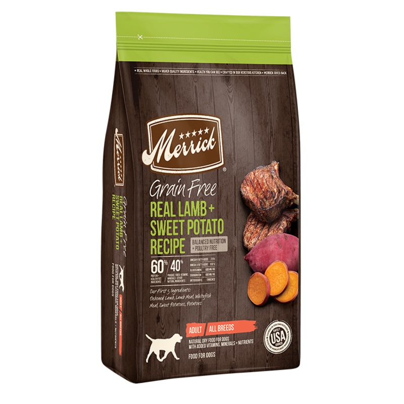 Merrick Grain-Free Lamb & Sweet Potato Recipe