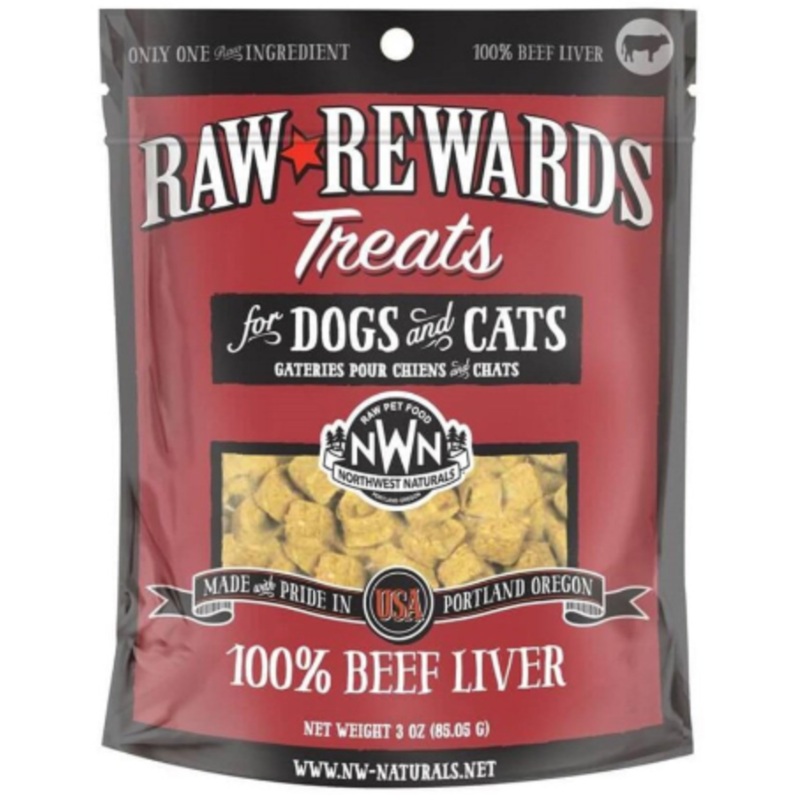 Northwest Naturals Freeze Dried Beef Liver 3 oz.