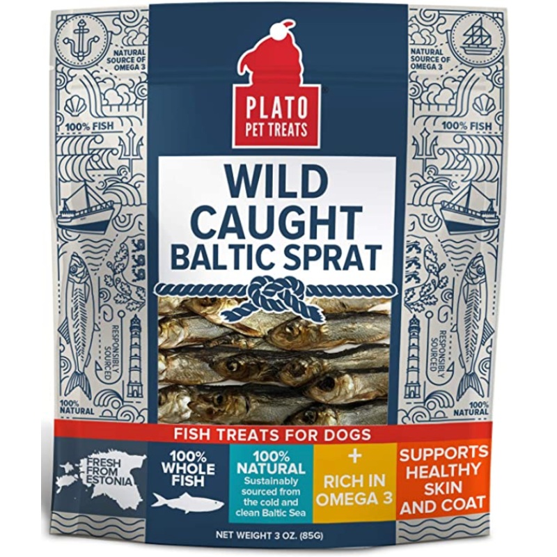 Plato Wild Caught Baltic Sprat 3 oz.