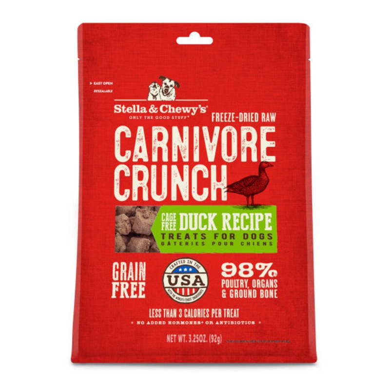 Stella & Chewy's Carnivore Crunch Freeze-Dried Duck 3.25 oz.