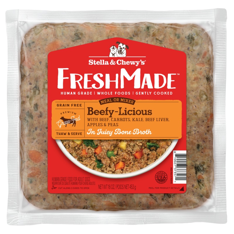 Stella & Chewy's Frozen Gently Cooked Beefy-licious