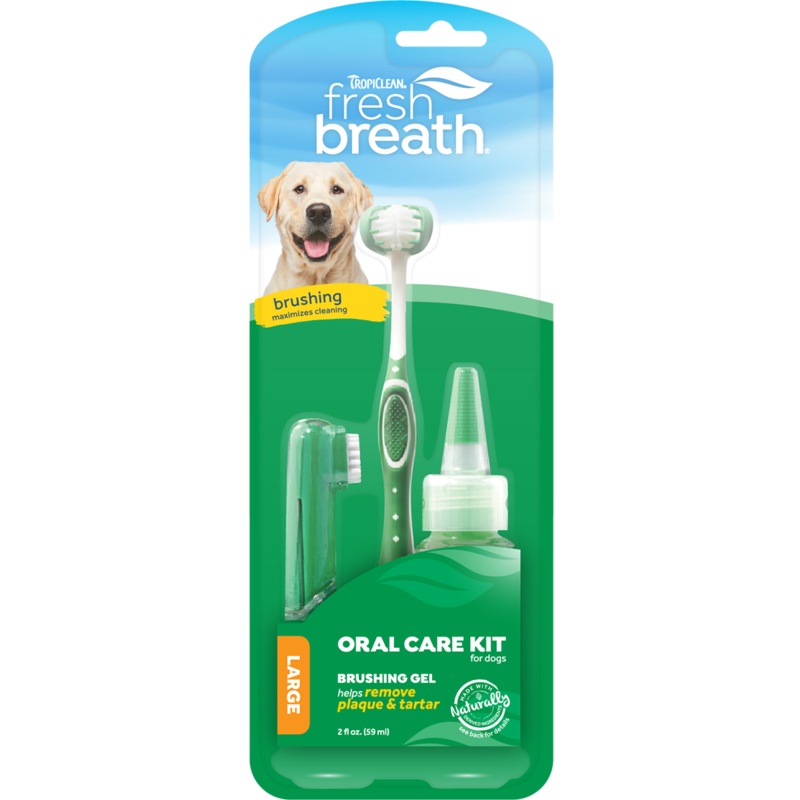 Tropiclean Fresh Breath Oral Care Kit