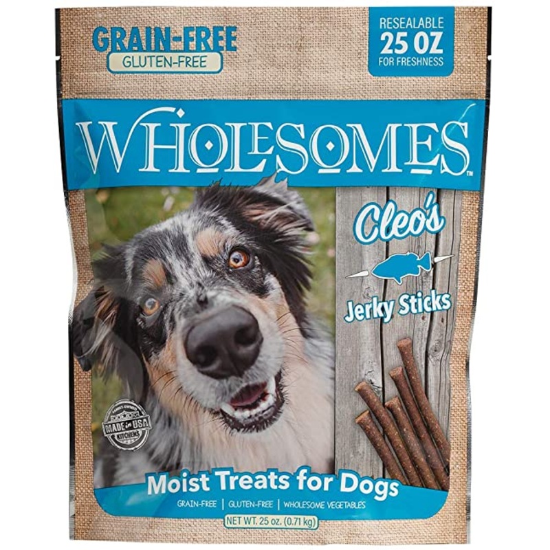 Wholesome Cleo's Fish Jerky Sticks 25 oz.