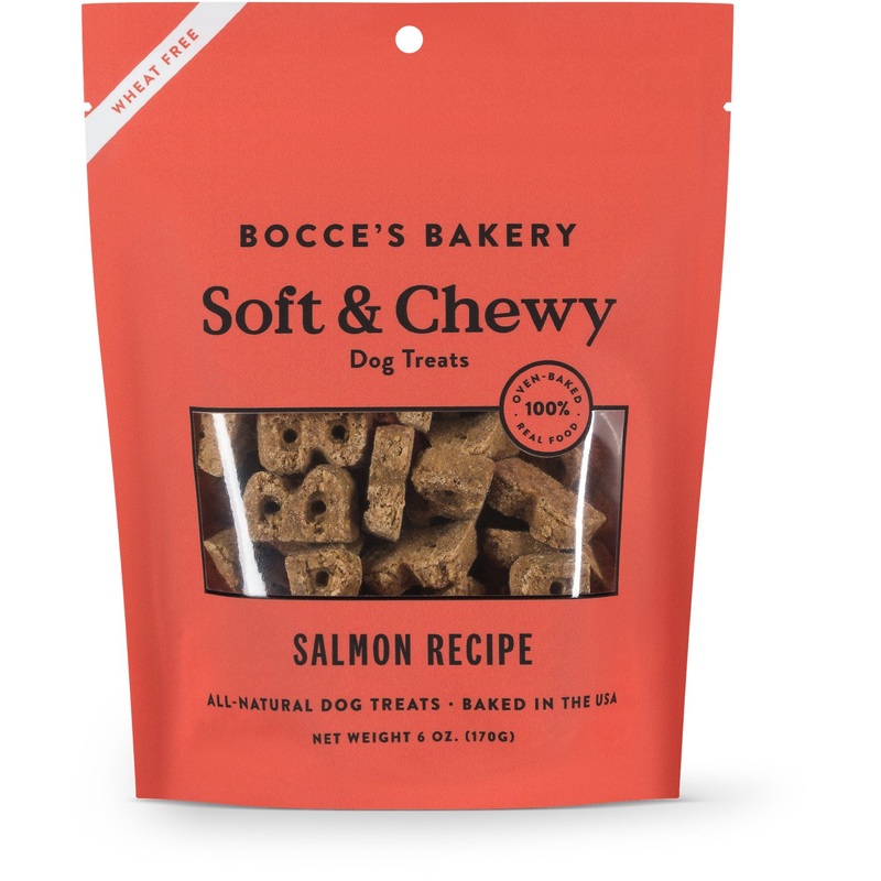 Bocce's Soft & Chewy Salmon 6 oz.