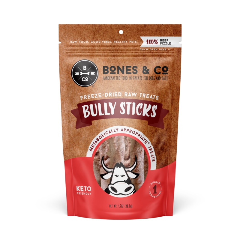 Bones & Co Freeze Dried Bully Sticks 1.7 oz.