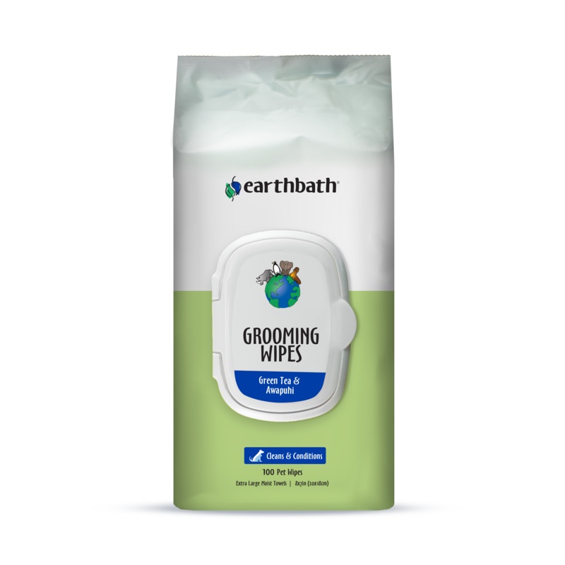 Earthbath Green Tea Grooming Wipes