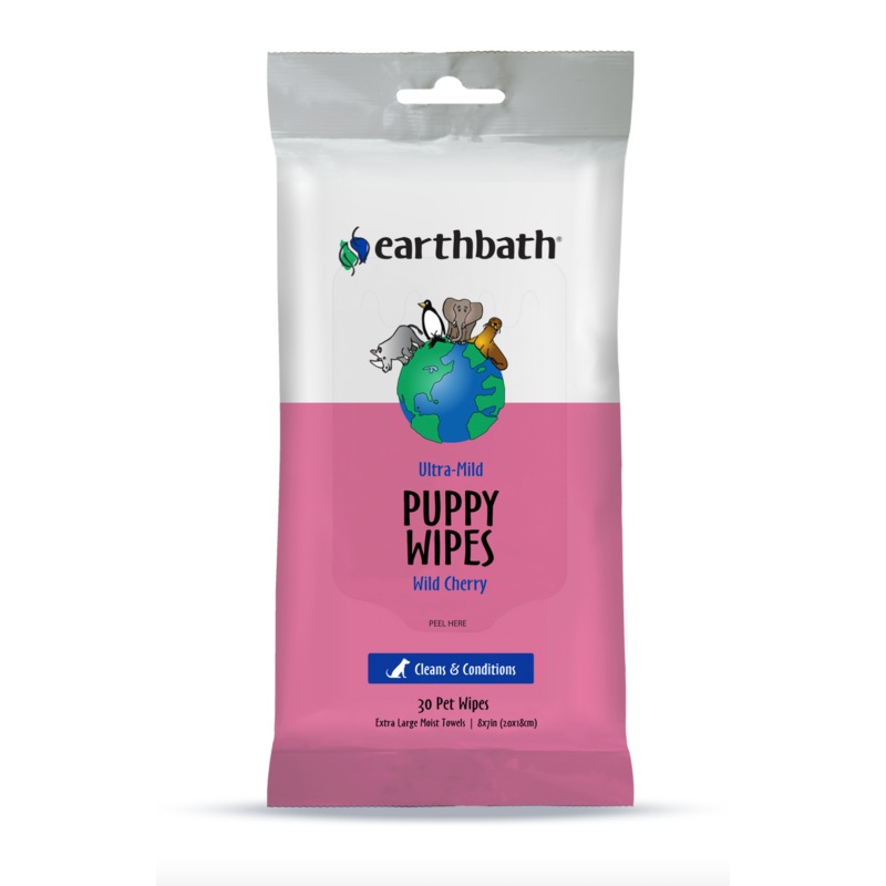 Earthbath Puppy Grooming Wipes
