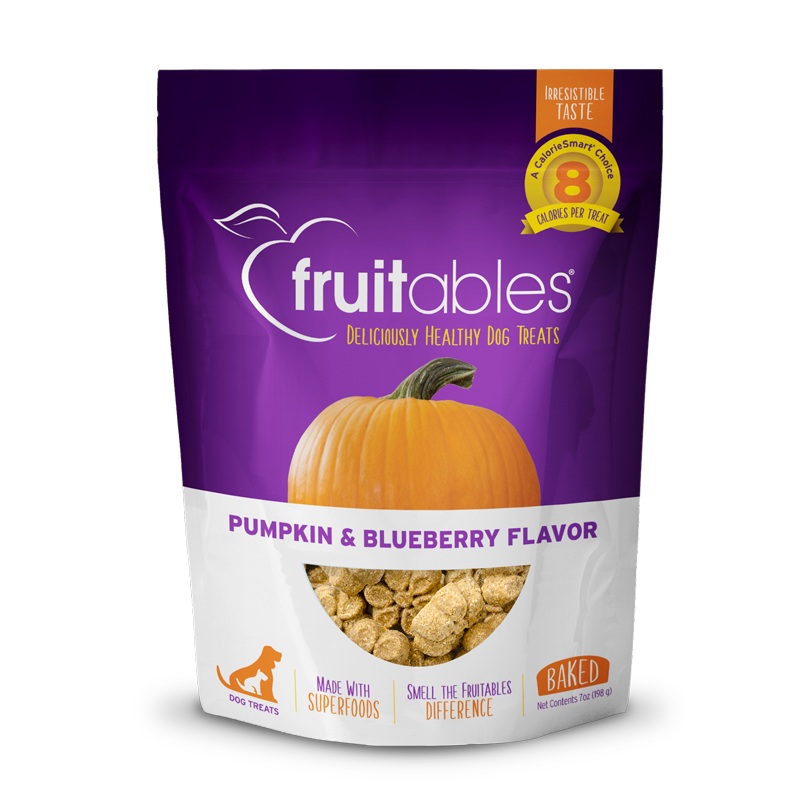 Fruitables Baked Pumpkin & Blueberry Flavor Treats 7 oz.