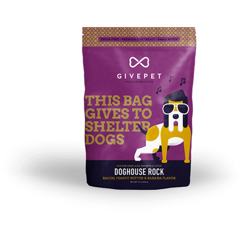 Givepet Doghouse Rock Biscuit 12 oz.