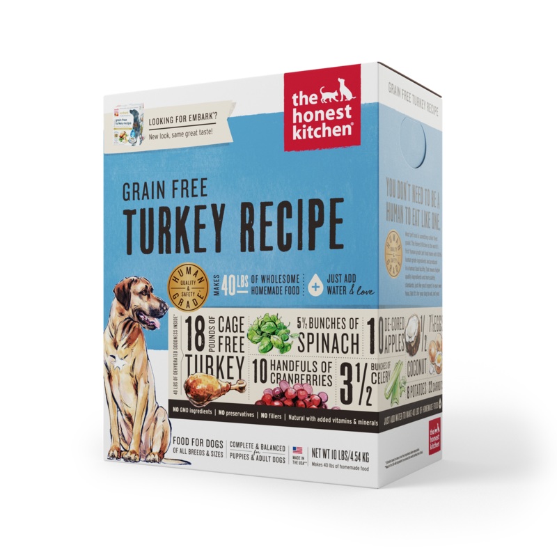 Honest Kitchen Grain-Free Turkey Recipe