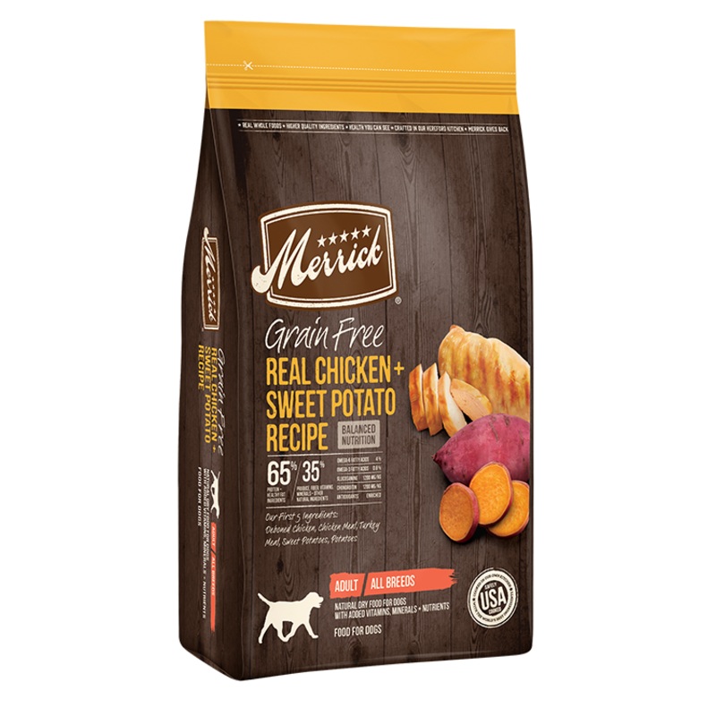 Merrick Grain-Free Real Chicken & Sweet Potato