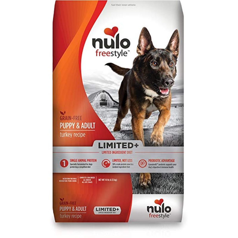 Nulo Limited+ Puppy & Adult Turkey Recipe