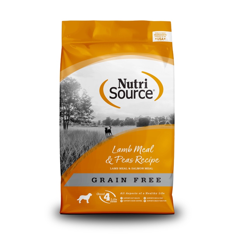 Nutri Source Grain-Free Lamb Meal & Peas Formula