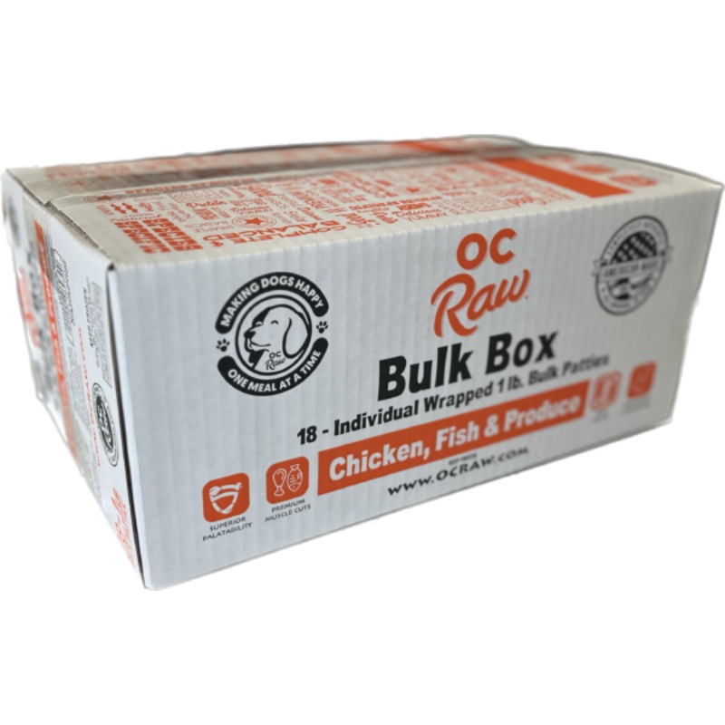 OC Raw Chicken & Fish & Produce