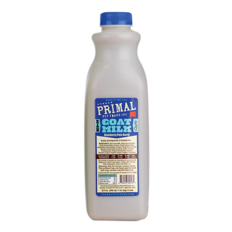 Primal Blueberry Pom-Burst Goat Milk 1 qt.