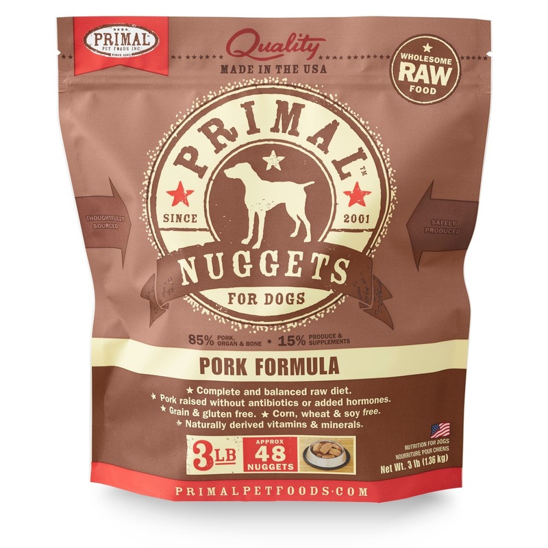 Primal Raw Frozen Pork Formula