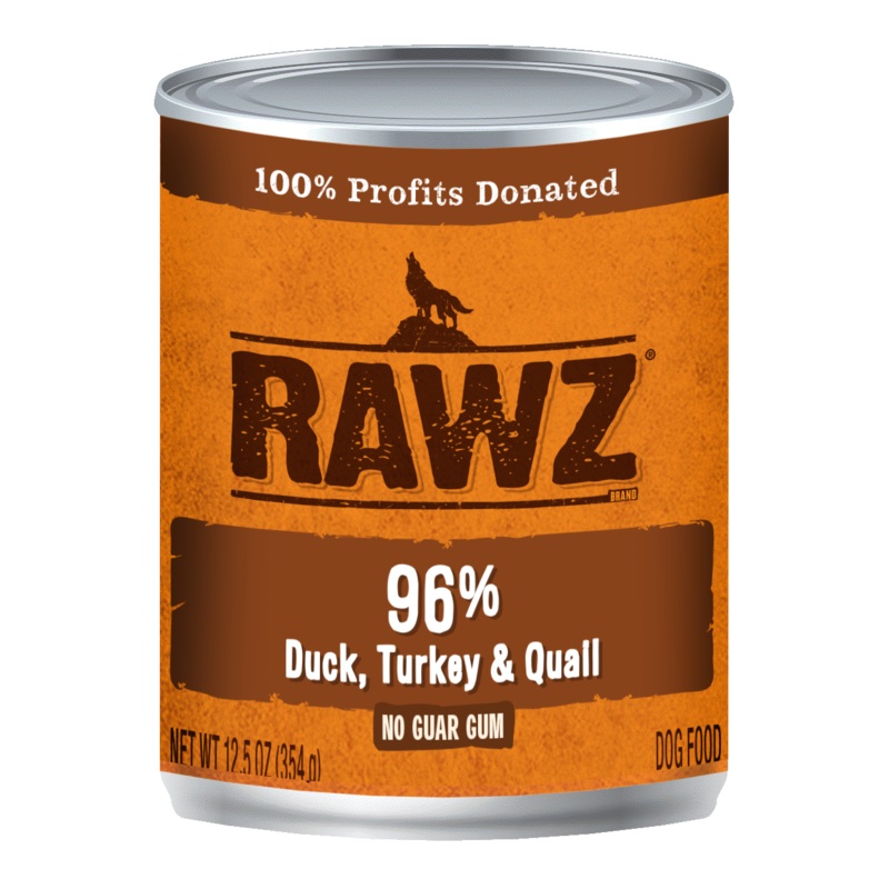 Rawz 96% Duck, Turkey & Quail