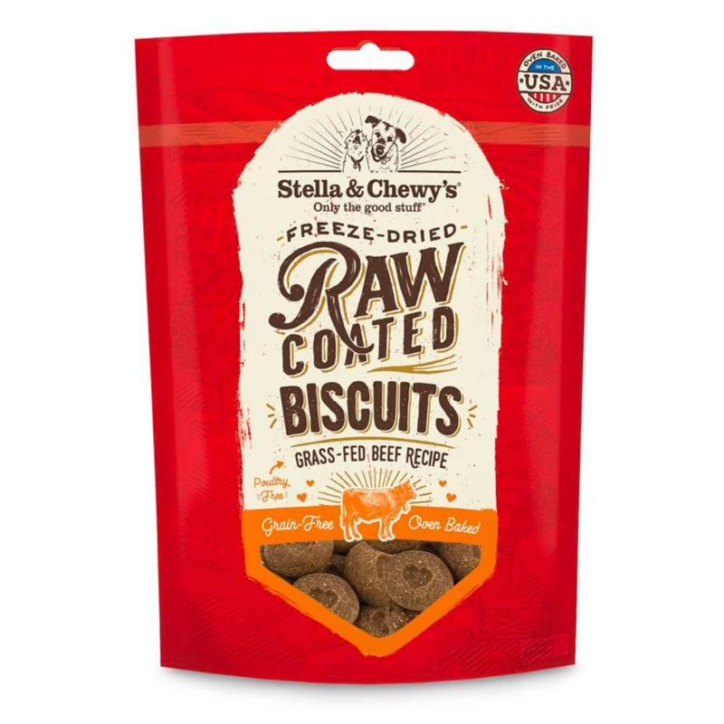 Stella & Chewy's Raw Coated Biscuits Beef 9 oz.