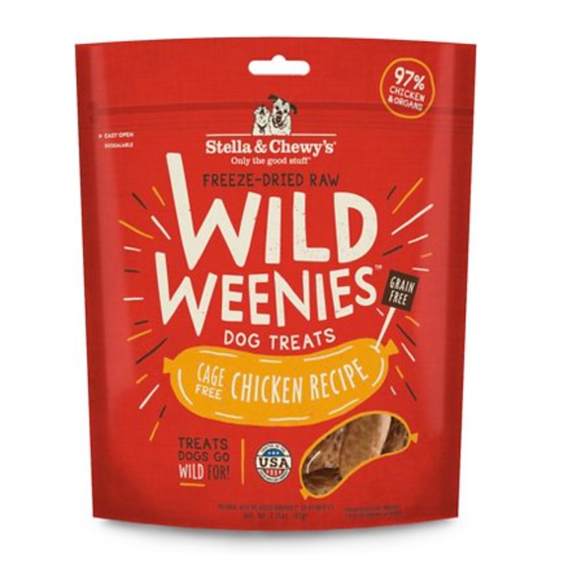 Stella & Chewy's Wild Weenies Chicken Recipe 3.25 oz.