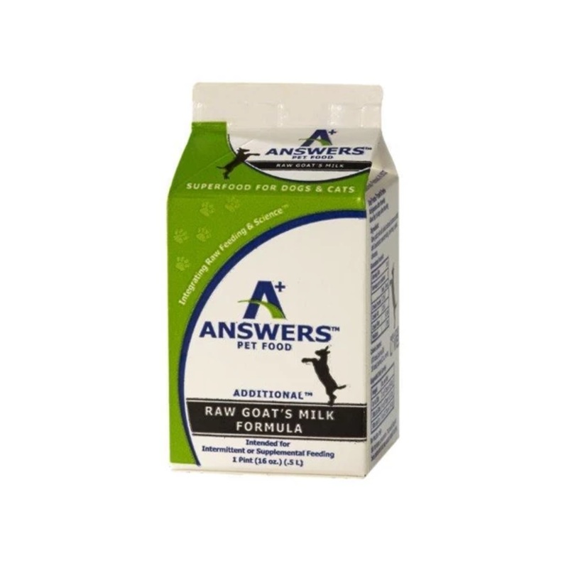 Answers Additional Raw Goat Milk