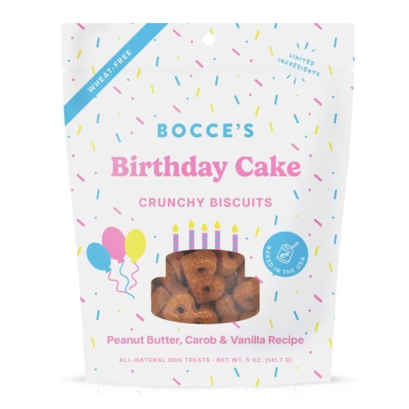 Bocce's Birthday Cake Treats 5 oz.