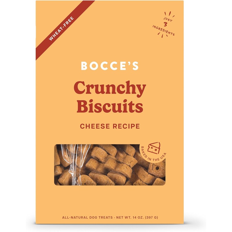 Bocce's Oven-Baked Biscuits Cheese 14 oz.