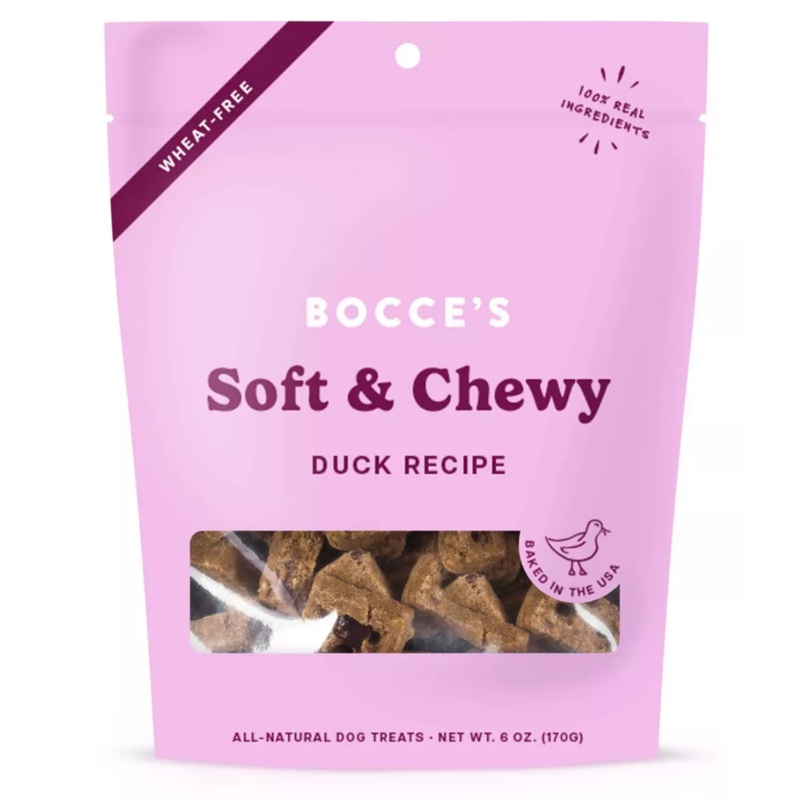 Bocce's Soft & Chewy Duck 6 oz.