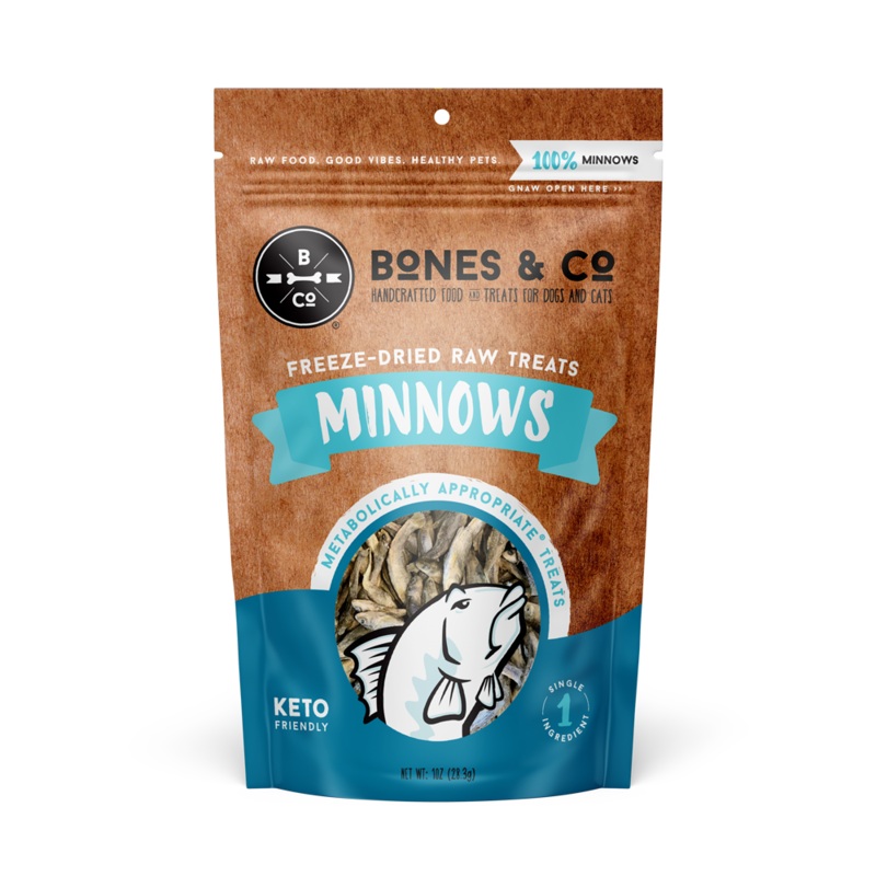 Bones & Co Freeze Dried Minnows 1 oz.