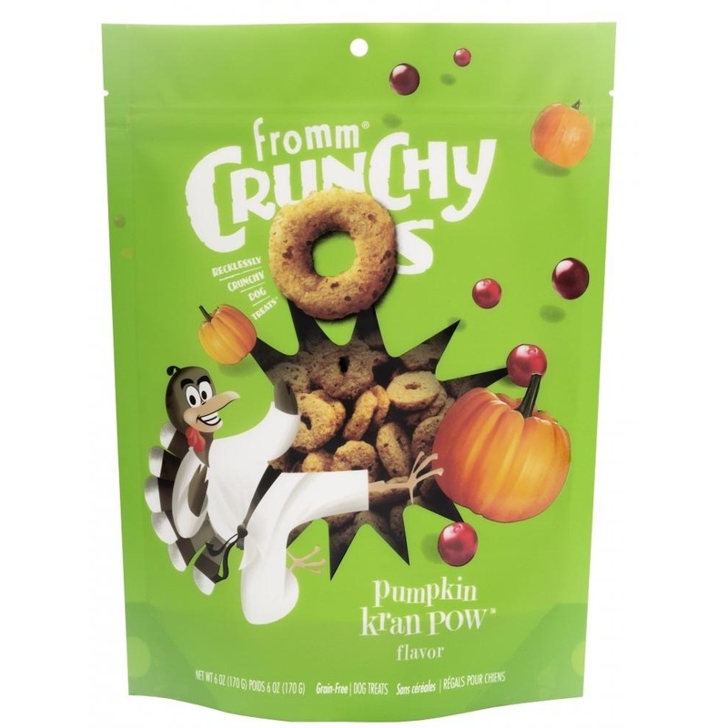 Fromm Crunchy O's Pumpkin Kran Pow 6 oz.