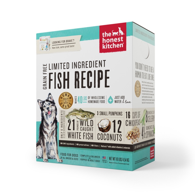 Honest Kitchen Limited Ingredient Fish Recipe