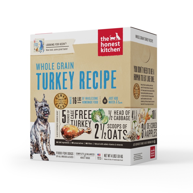 Honest Kitchen Whole Grain Turkey Recipe